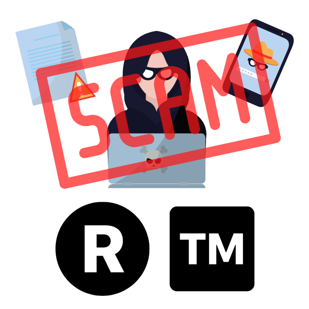 New Warning About Trademark Scams Involving Fake Emails & Texts
