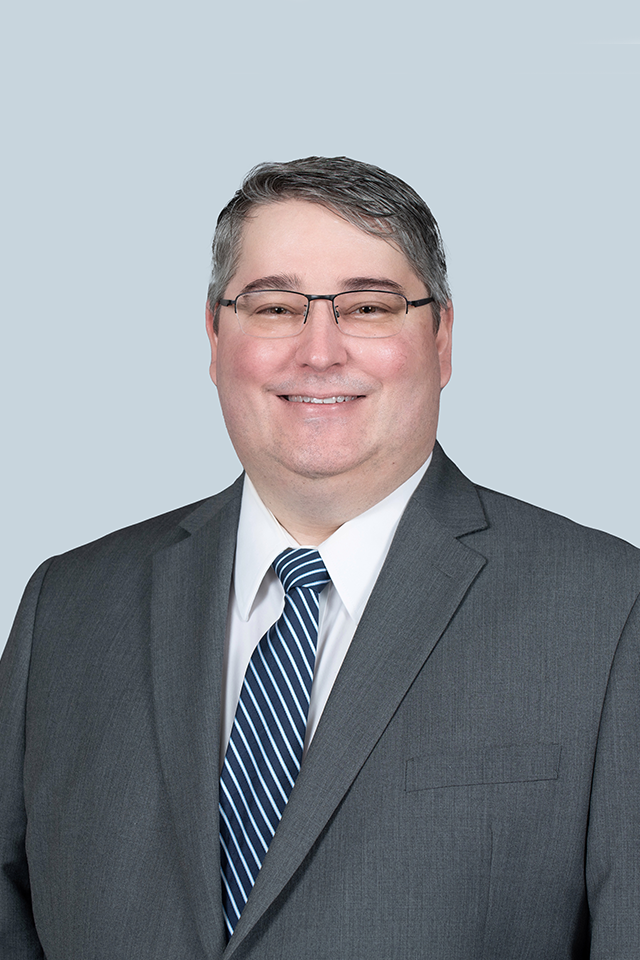 Seann Lahey, Greenville patent attorney headshot of Seann Lahey, Greenville patent attorney