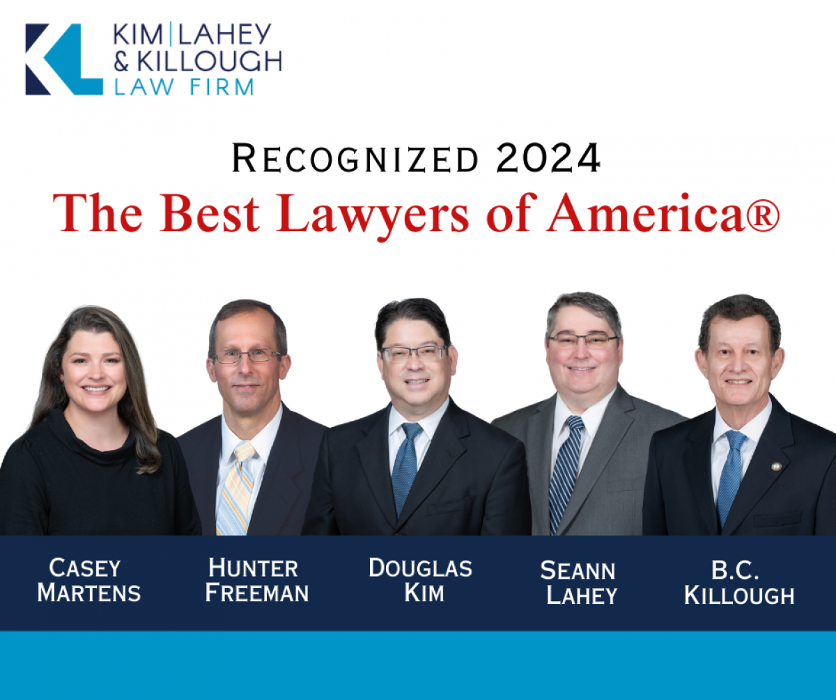 Five Kim, Lahey & Killough attorneys recognized by Best Lawyers 2024