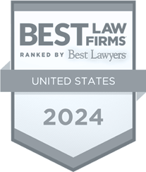 The 2024 Best Law Firms logo badge
