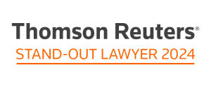 Thomson Reuters Stan-Out Lawyers 2024 logo