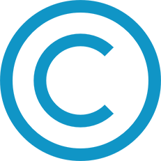 copyright a copyright icon