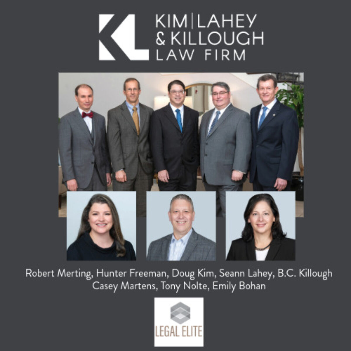 All attorneys listed as 2025 Legal Elite