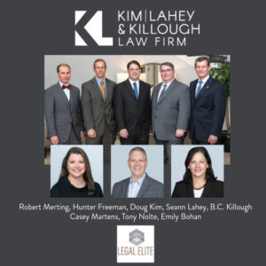 all Kim Lahey and Killough attorneys listed as 2025 Legal Elite