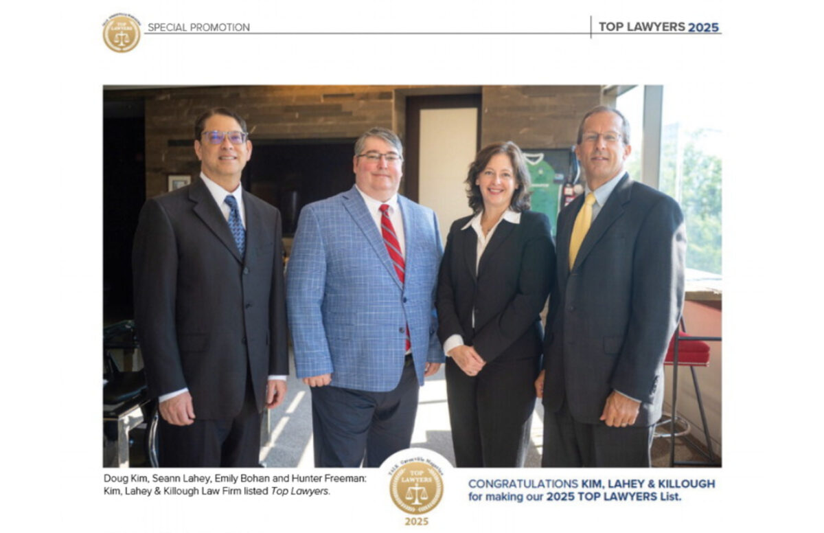 Four attorneys named to Greenville 2025 Top Lawyers list